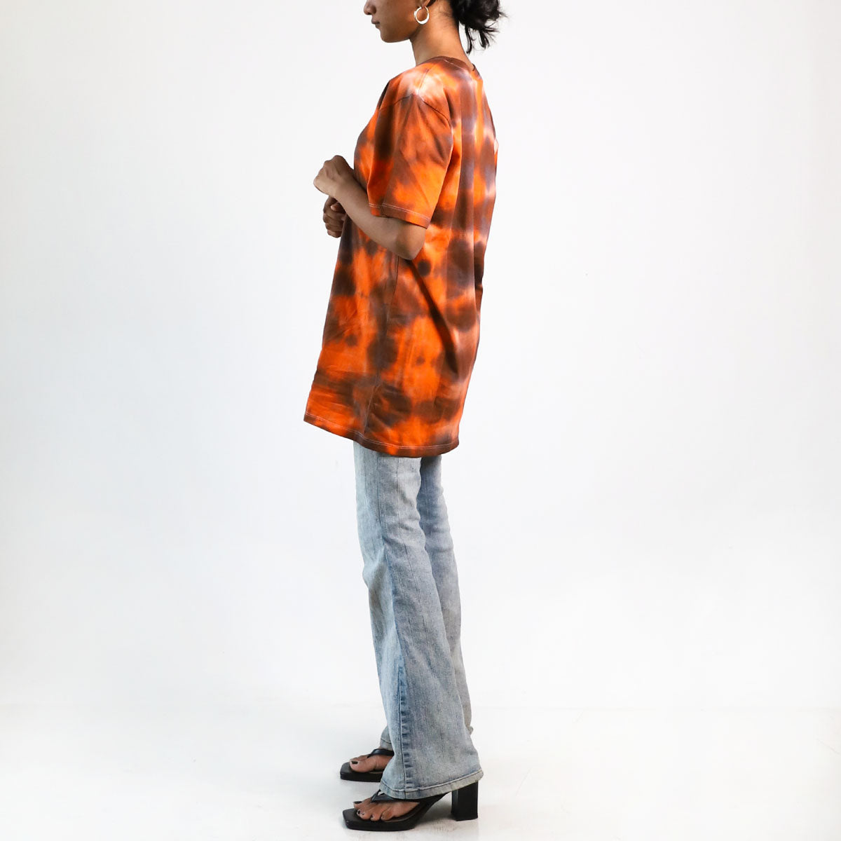 Groovy Galaxy Oversized Tie-Dye T-shirt