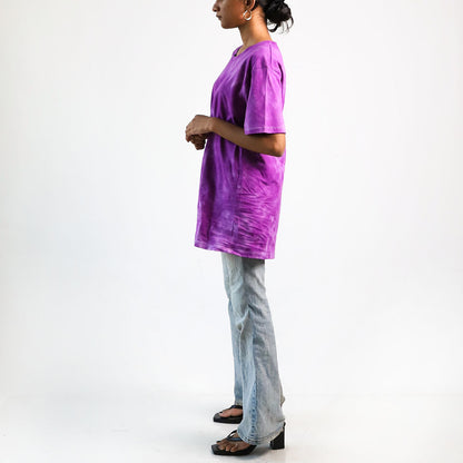 Midnight Magic Oversized Tie-Dye T-shirt