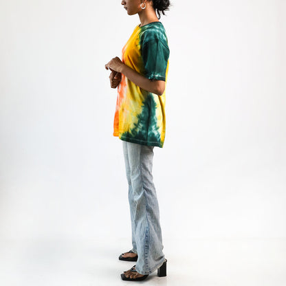 Celestial Splash Oversized Tie-Dye T-shirt
