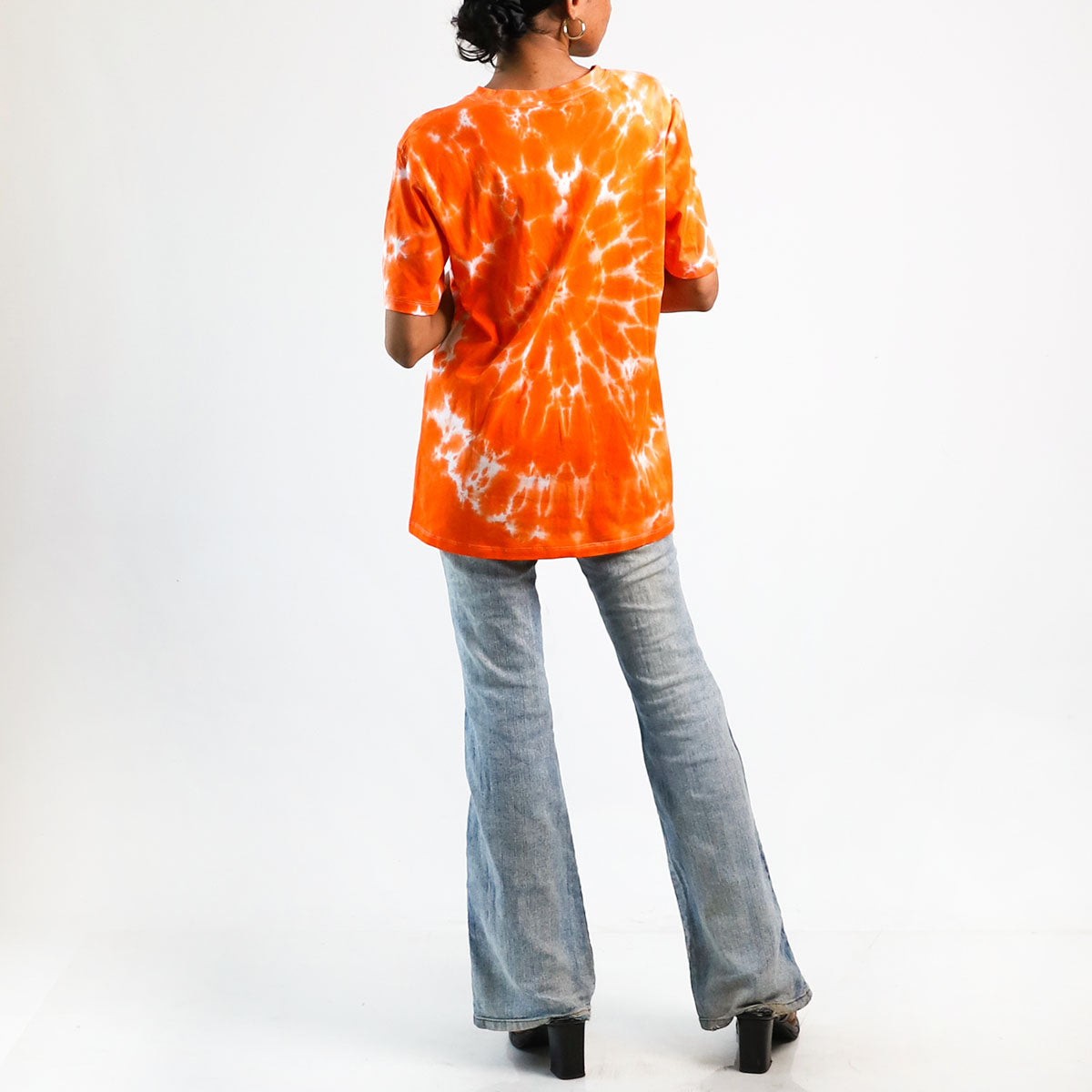 Sunset Serenity Oversized Tie-Dye T-shirt