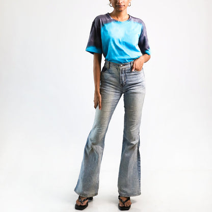 Electric Dreams Oversized Tie-Dye T-shirt