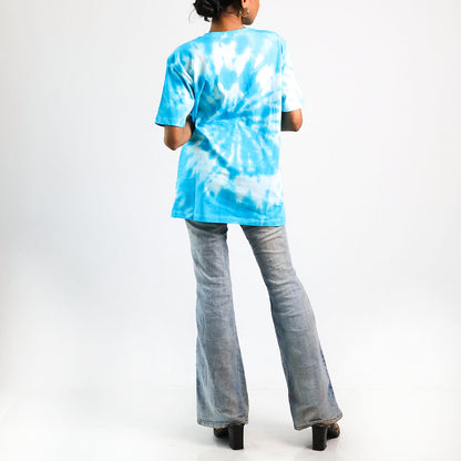 Cosmic Kaleidoscope Oversized Tie-Dye T-shirt