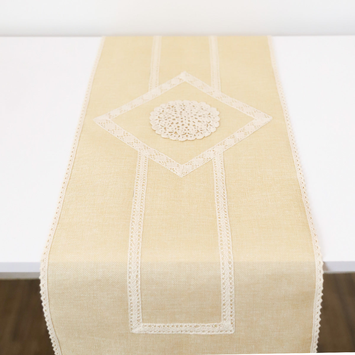 Ivory Grace Table Runner