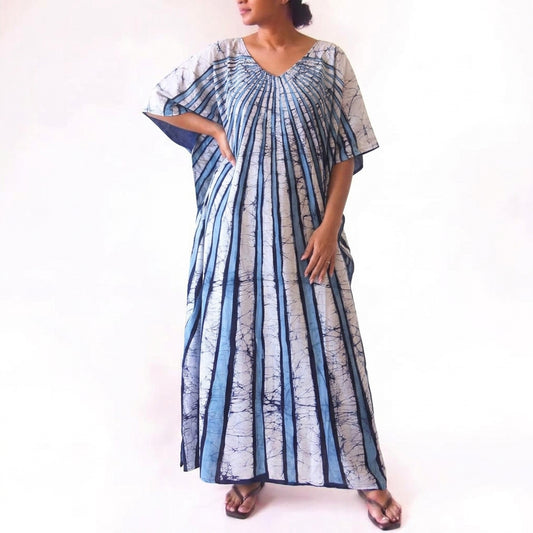 Ocean Drift Batik Kaftan