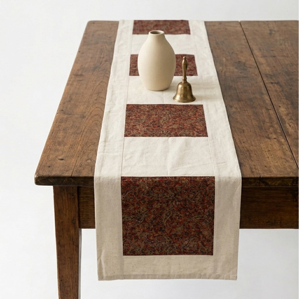 Brown Motifs Table Linen Set
