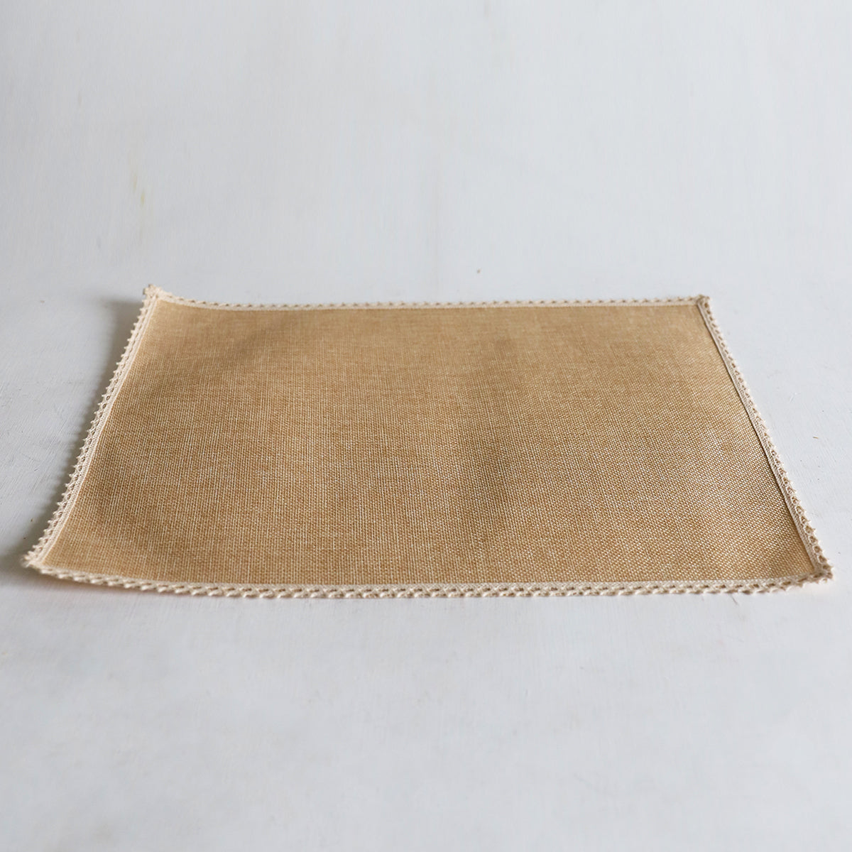Burlap Table Mat Set