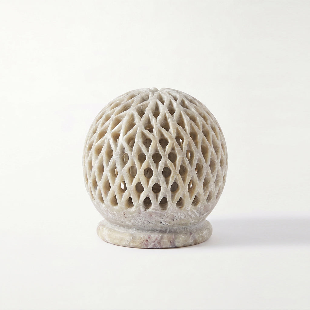 Ivory Dune Candle Holder