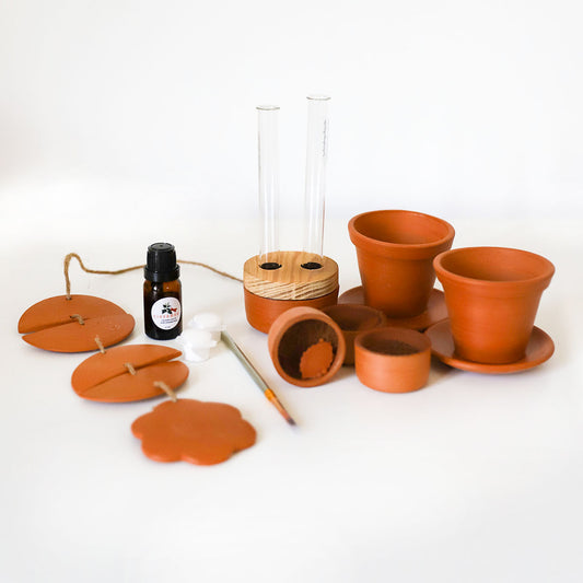 Terracotta Planter Set
