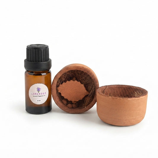 Lavender Terracotta Fragrance Set