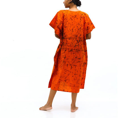 Thambili Palms Batik Kaftan