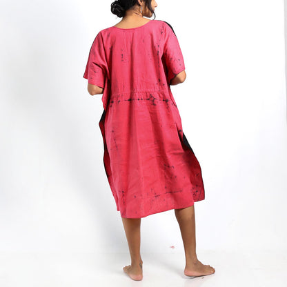 Goth Floral Batik Kaftan