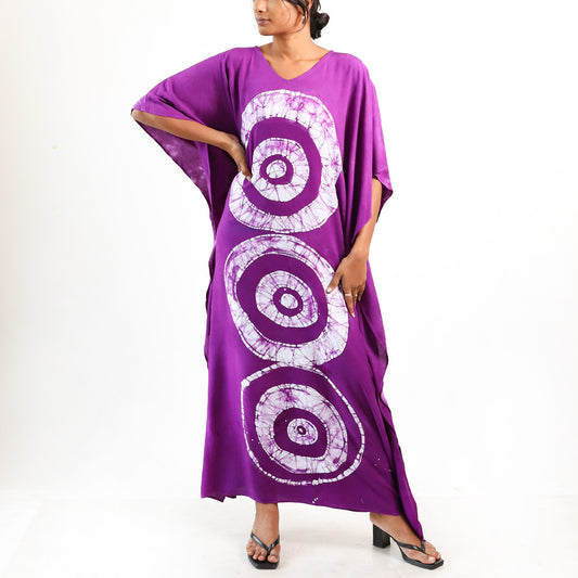 Purple Swirl Dream Kaftan