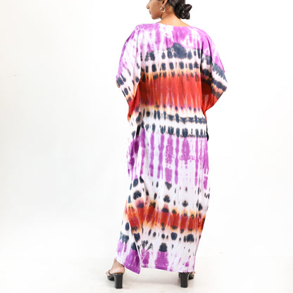 Electric Bloom Kaftan