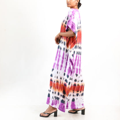 Electric Bloom Kaftan