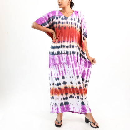 Electric Bloom Kaftan