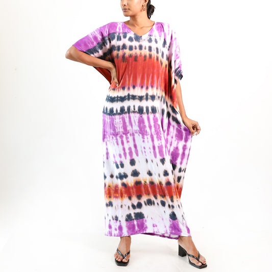 Electric Bloom Kaftan