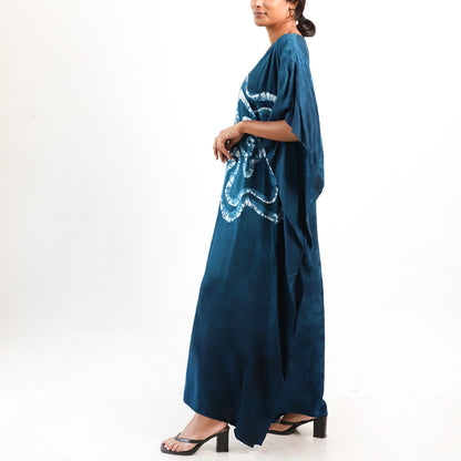 Blue Blossom Kaftan