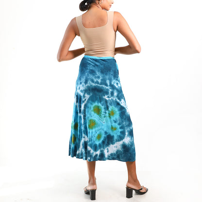 Tropical Twist Wrap Skirt