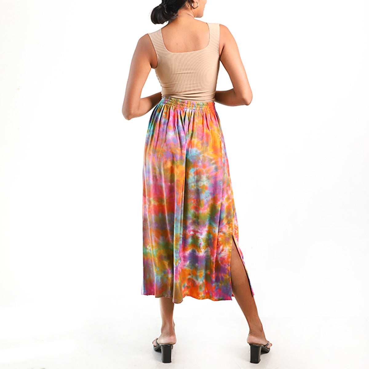 Orange Bloom Skirt