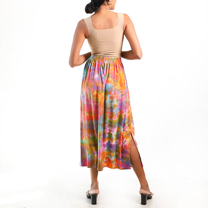 Orange Bloom Skirt
