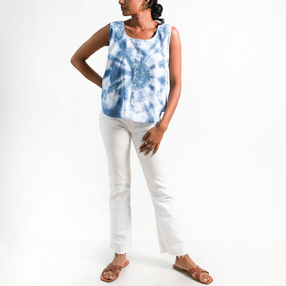 Whirl Tie Dye Top