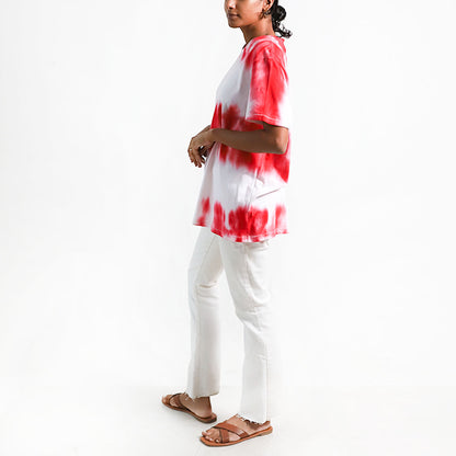 Red Moon Tie Dye T-Shirt