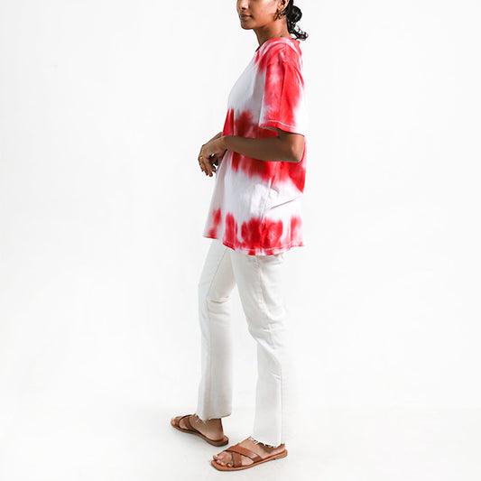 Red Moon Tie Dye T-Shirt