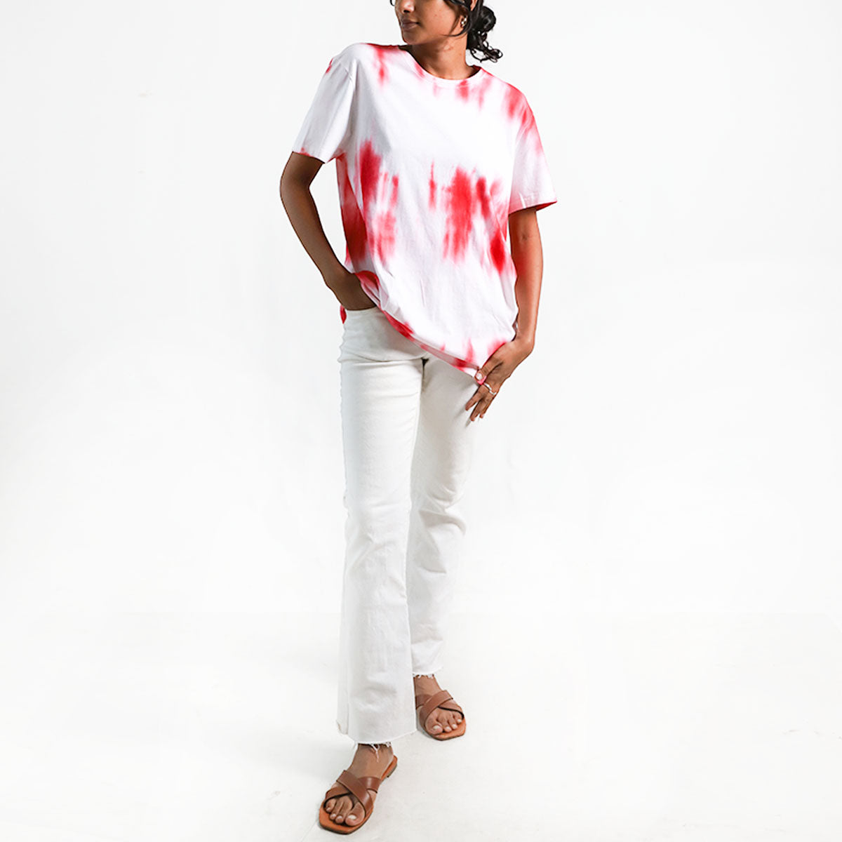 Red Moon Tie Dye T-Shirt