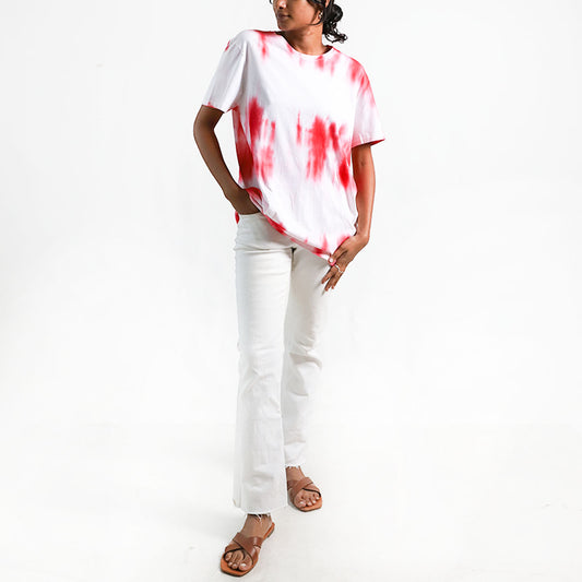 Red Moon Tie Dye T-Shirt