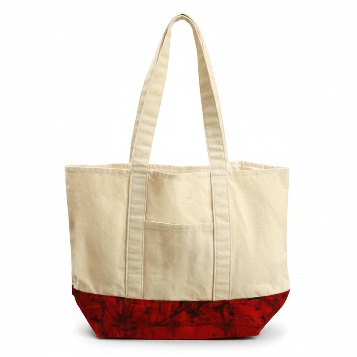 Canvas Red Base Tote