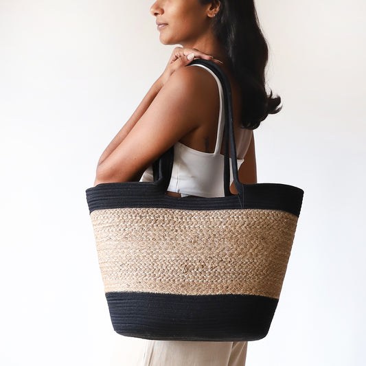Ebony Weave Bag