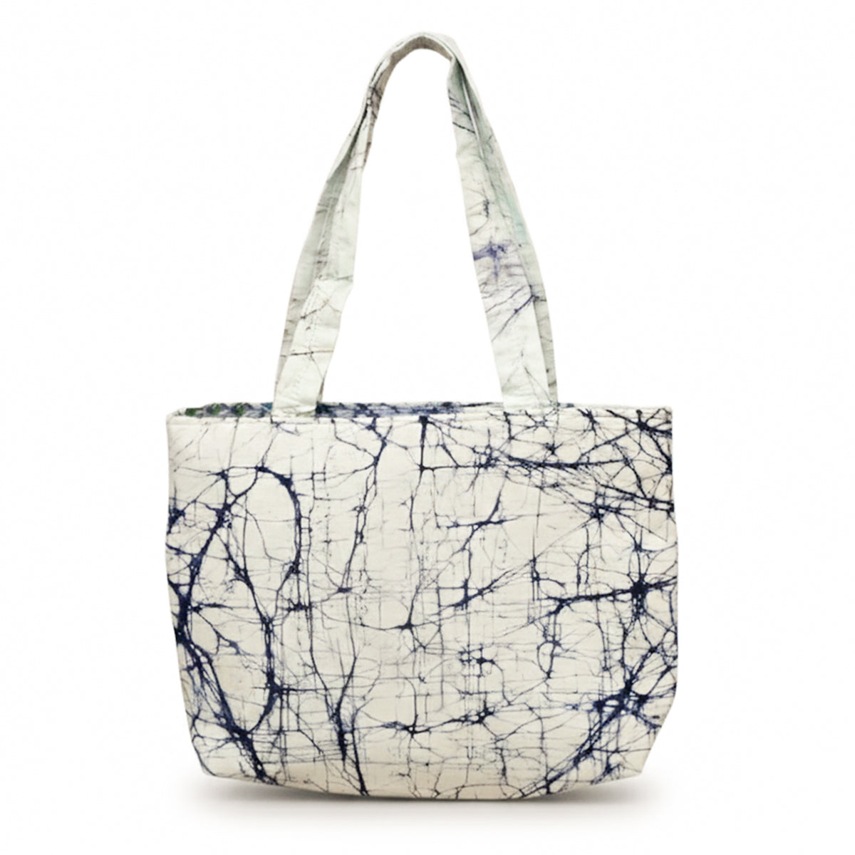 Blue Batik Tote
