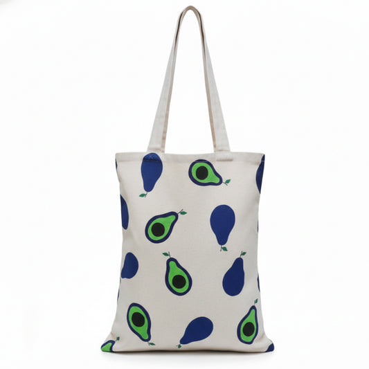Blue Avo Tote Bag