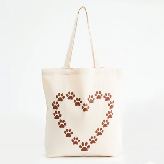 Pawprints Tote Bag