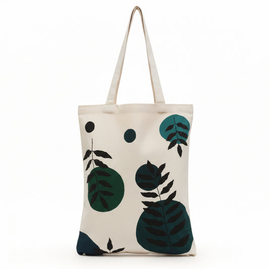 Plam Leaf Tote Bag