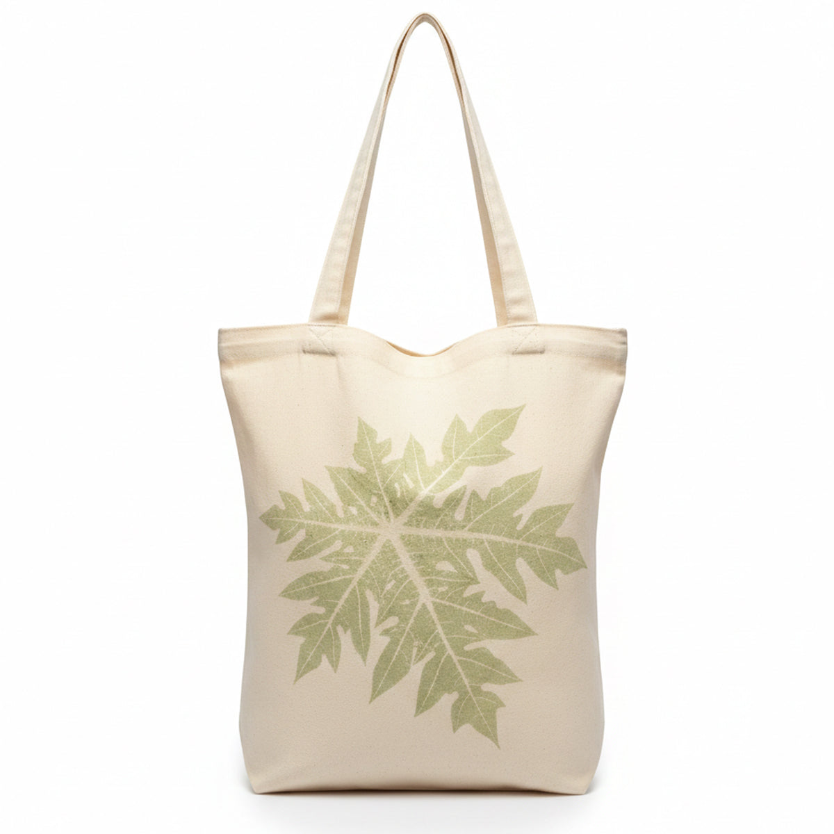 Leaf Print Tote