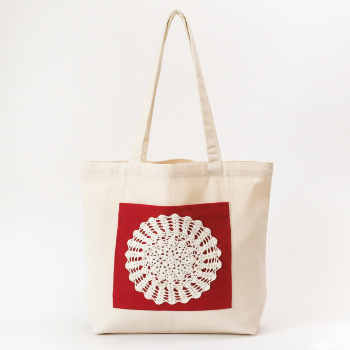 Crimson Charm Tote Bag