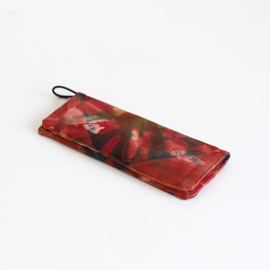 Citrus Glow Tie-Dye Pouch