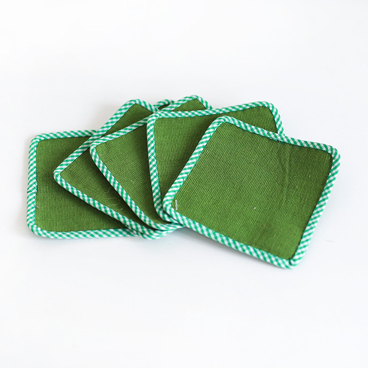 Verdant Green Coasters