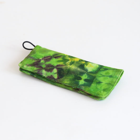 Fresh Lime Tie-Dye Pouch