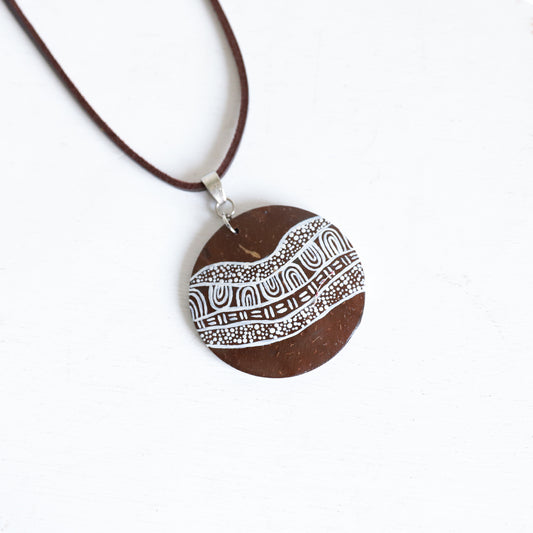 Coconut Shell Wooden Necklace