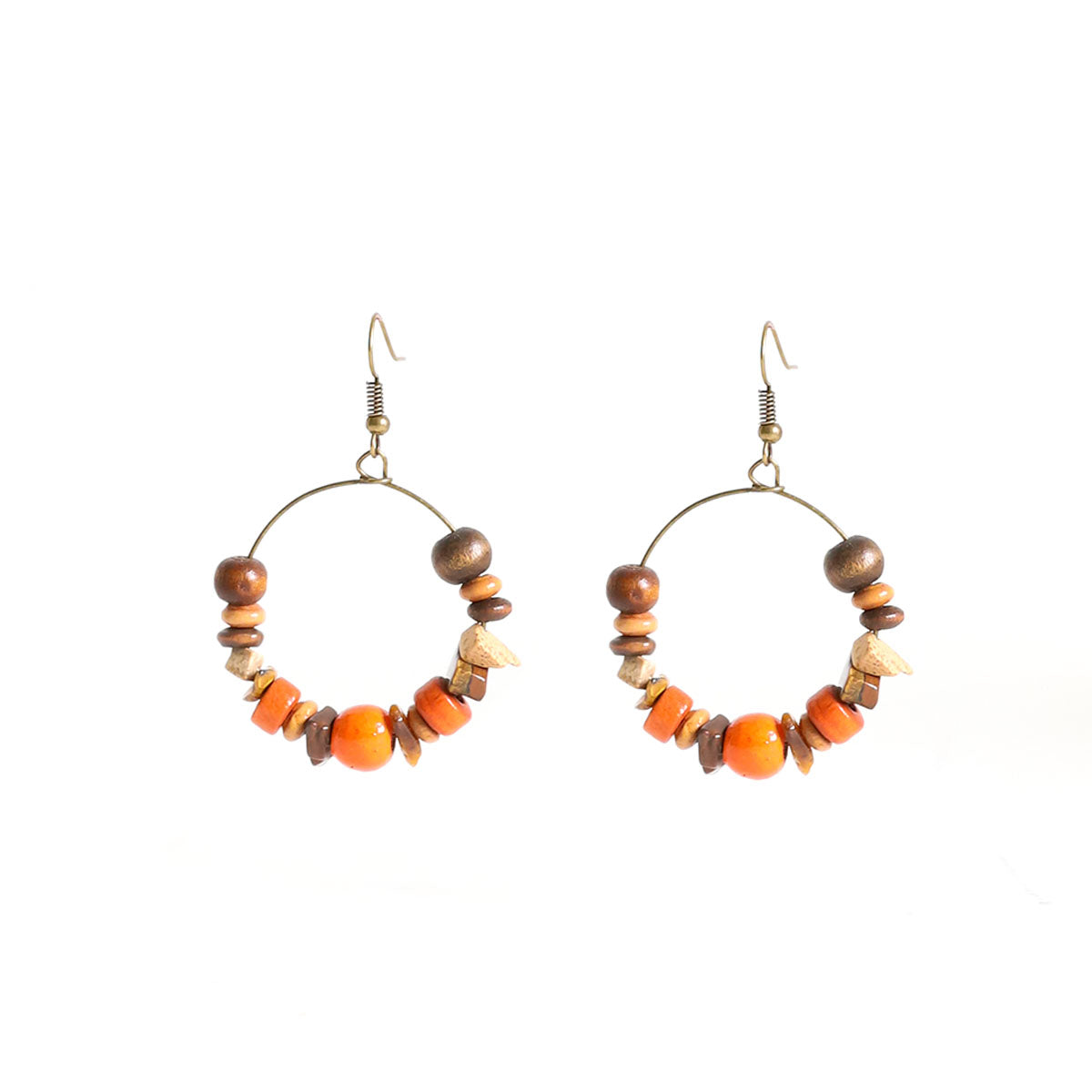 Elegance Wooden Earrings