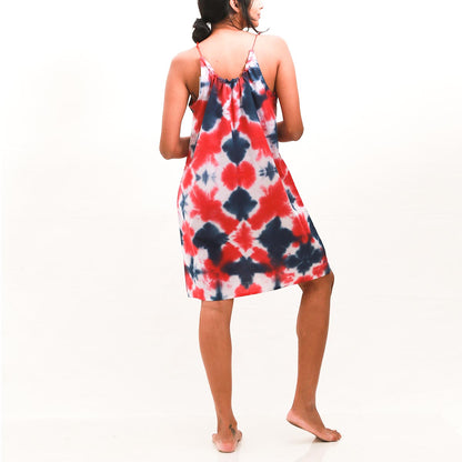 Midnight Tie-Dye Cami Dress