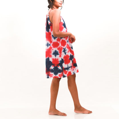 Midnight Tie-Dye Cami Dress