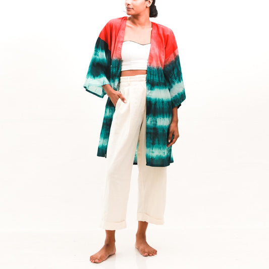 Ombre Batik Kimono