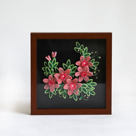 Twilight Blossom Paper Quilling