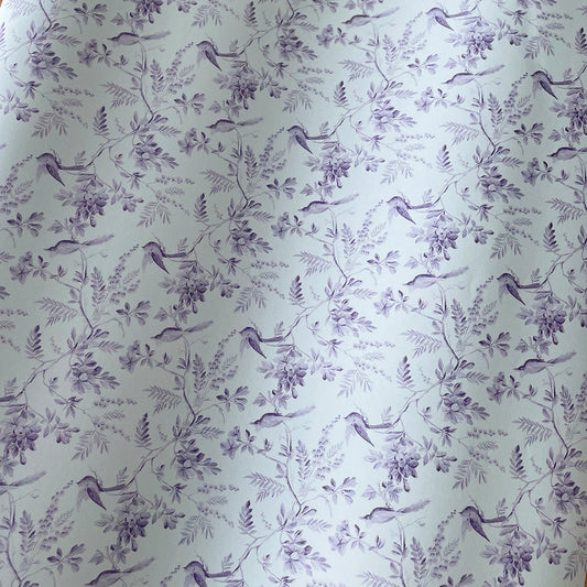 Birds and botany wrapping paper