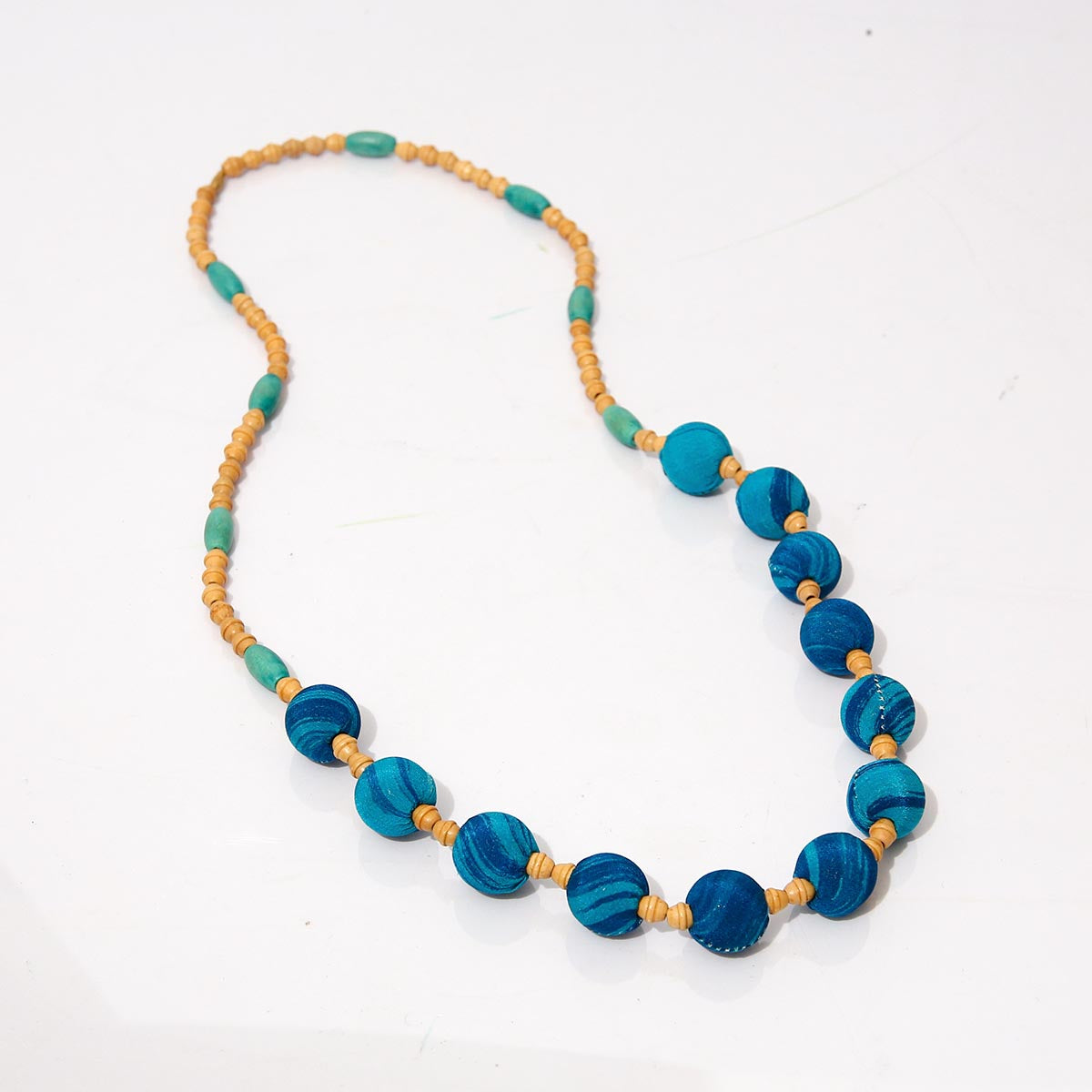Sapphire Handloom Necklace
