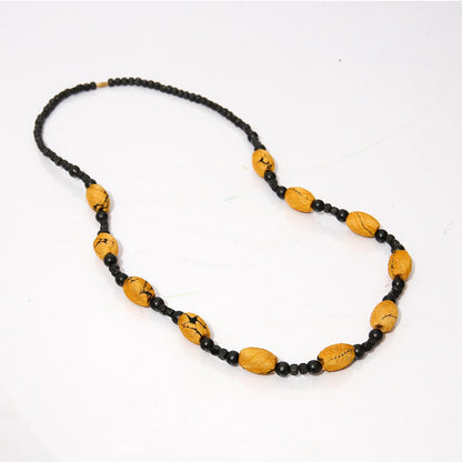 Turmeric Handloom Necklace