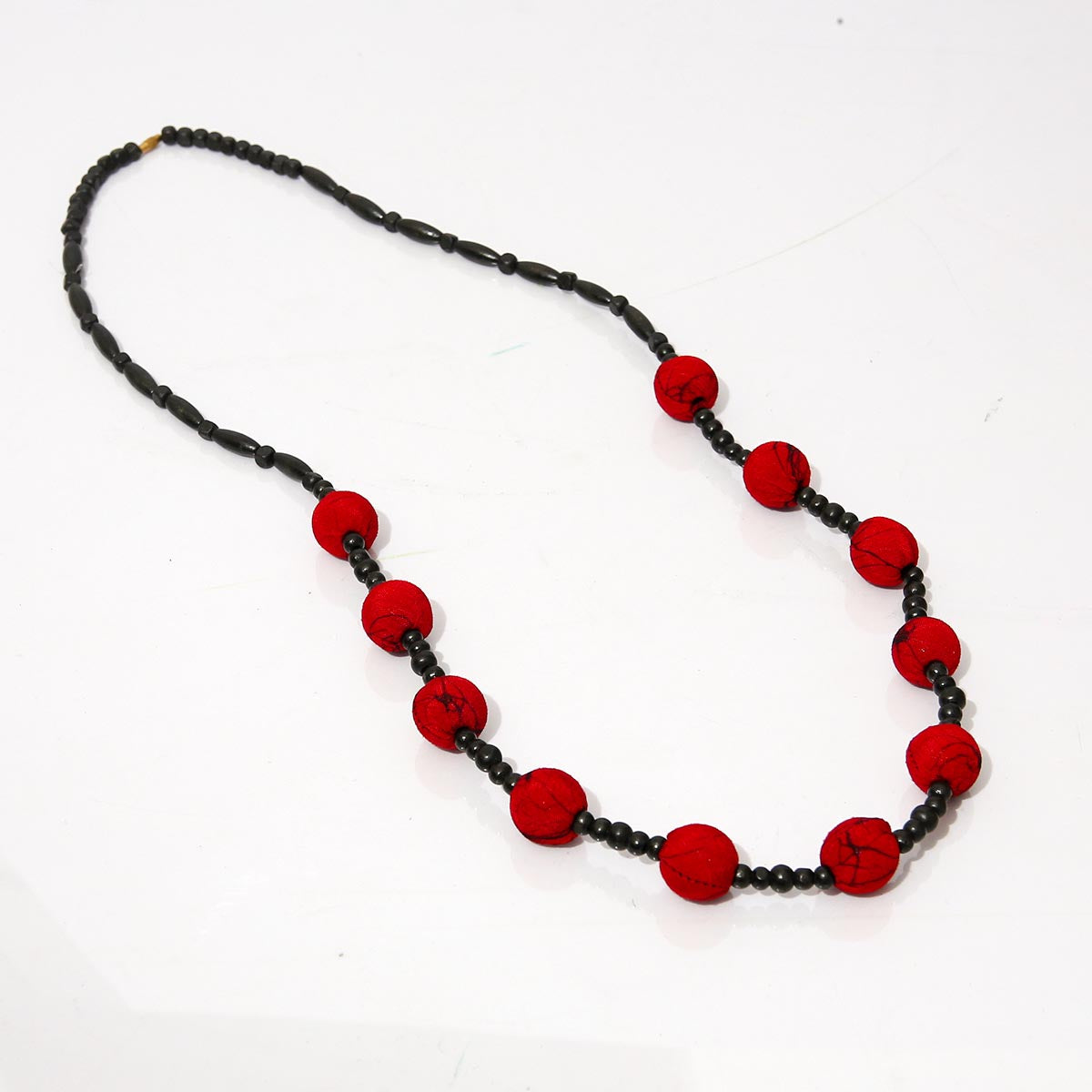 Carmine Handloom Necklace
